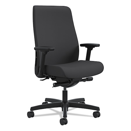 Hon Task Chair, Adjustable Height And Width, Fabric, Base: Black HLWU.Y2.A.H.CU10.SB